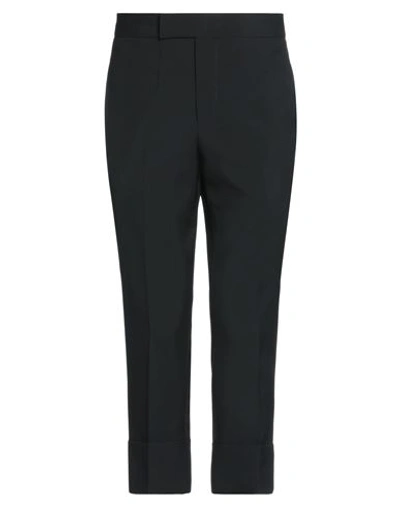 Sapio Man Pants Black Size 26 Wool In Black