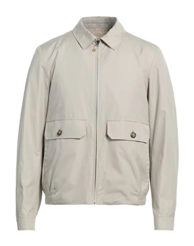 Shop Pal Zileri Man Jacket Beige Size 40 Silk