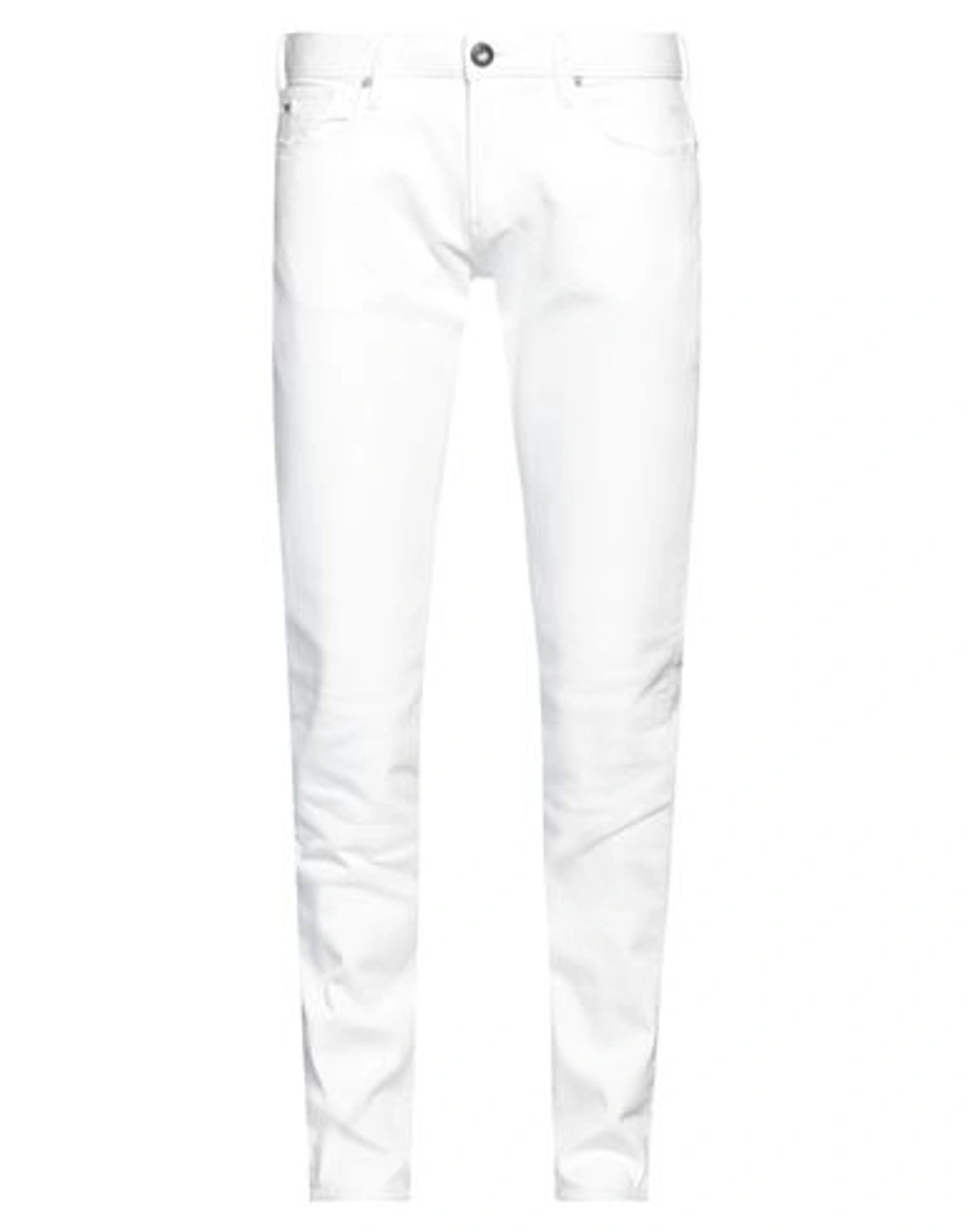 Emporio Armani Man Jeans White Size 32w-32l Cotton, 