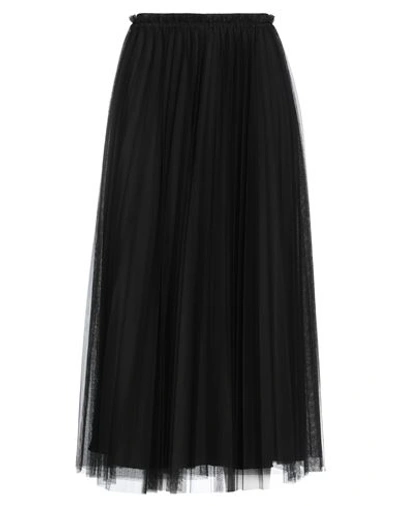Shop Compagnia Italiana Woman Long Skirt Black Size L Polyester