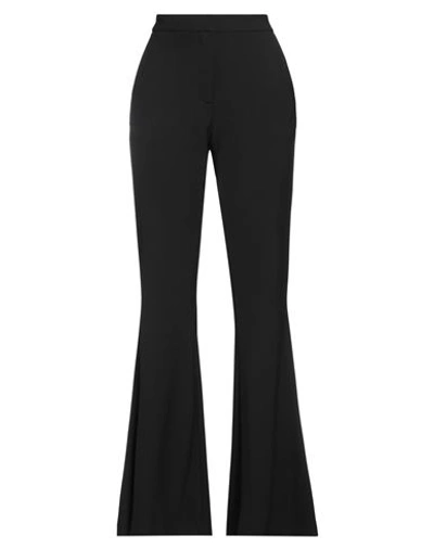 Prabal Gurung Woman Pants Black Size 4 Polyester, Viscose, Elastane In Black