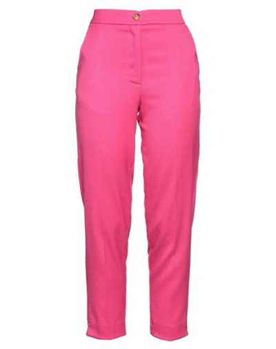 Shop Emma Em...ma Woman Pants Fuchsia Size M Polyester, Viscose, Elastane In Pink