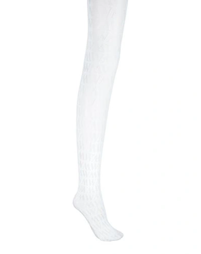 Shop Wolford Woman Socks & Hosiery Ivory Size L Polyamide, Elastane In White