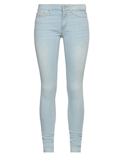 Shop Replay Woman Jeans Blue Size 29w-32l Cotton, Polyester, Elastane