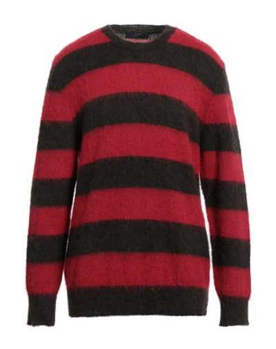 Shop The Seafarer Man Sweater Red Size Xl Polyamide, Alpaca Wool