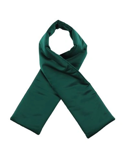 Shop Jucca Woman Scarf Emerald Green Size - Polyester
