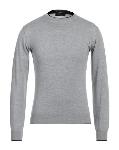 Giulio Corsari Man Sweater Light Grey Size Xxl Merino Wool, Acrylic In Grey
