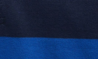 Shop Vineyard Vines Kids' Stripe Organic Cotton Rugby Shirt In Naut Navy/ Marit Blue