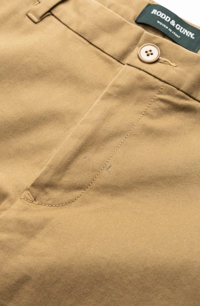 Shop Rodd & Gunn Edgars Road Stretch Supima® Cotton Pants In Camel