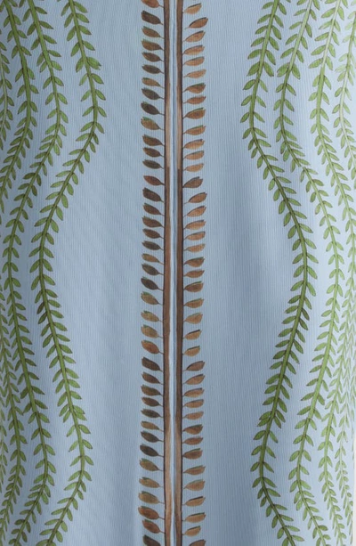 Shop Altuzarra Atalanti Botanical Print Stretch Mesh Dress In 279497 Amsonia Botanical