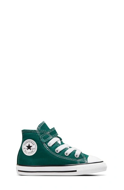 Shop Converse Kids' Chuck Taylor® All Star® 1v High Top Sneaker In Dragon Scale/ Black/ White