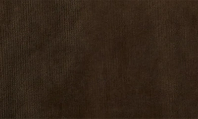 Shop Quiksilver Organic Cotton Blend Corduroy Pullover Hoodie In Major Brown