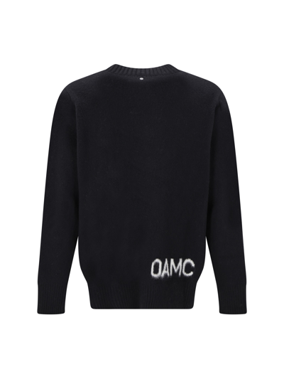 Shop Oamc Sweater In Black