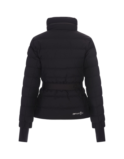 Shop Moncler Black Bettex Short Down Jacket In Nero