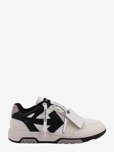 Shop Off-white Off White Man Out Of Office Slim Man White Sneakers