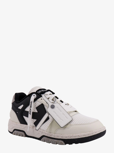 Shop Off-white Off White Man Out Of Office Slim Man White Sneakers