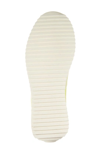 Rag & Bone Retro Runner Sneaker In Neon Yellow Leather