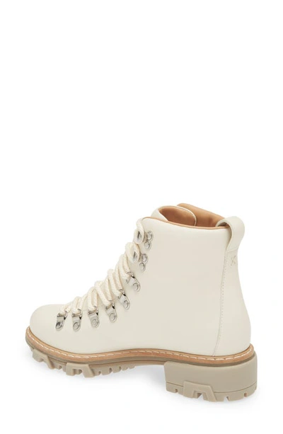 Shop Rag & Bone Shiloh Hiking Boot In Cream Leather