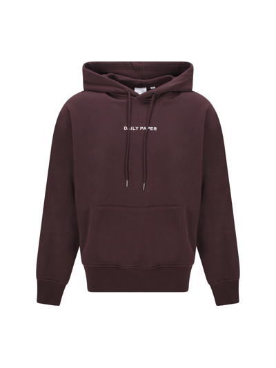 Shop Daily Paper Elevin Hoodie In Syrup Brown