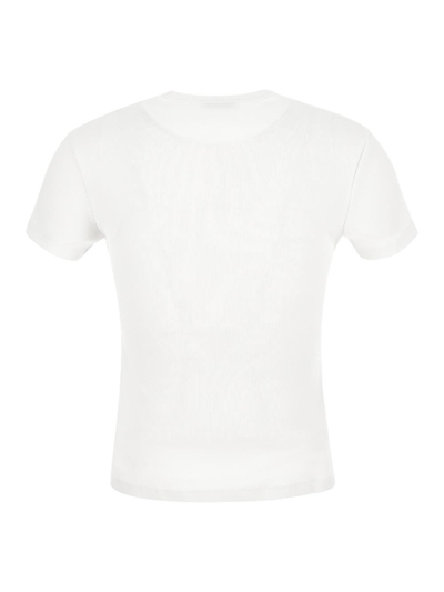 Shop Off-white Off Stamp Rib Basic T-shirt In White