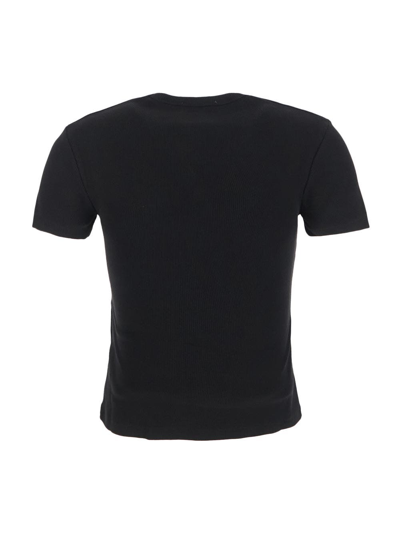 Shop Off-white Off Stamp Rib Basic T-shirt In Black