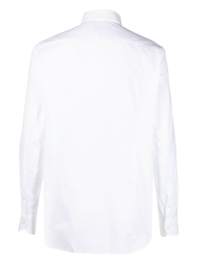 Tintoria Mattei Long-sleeve Classic Shirt In White