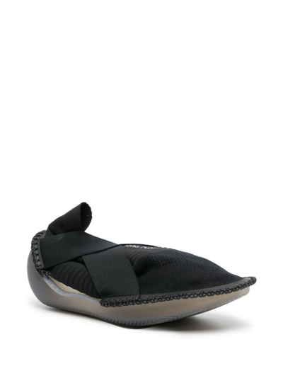 Shop Y-3 Itogo Slip-on Sneakers In Black