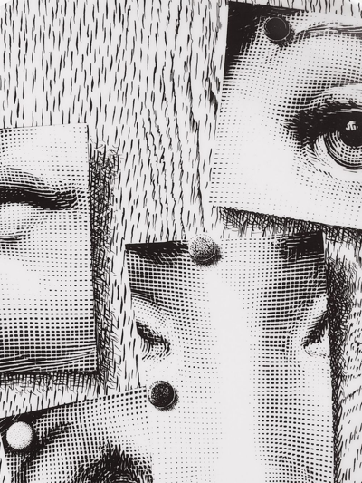 Fornasetti Tema E Variazioni Porcelain Plate (26cm) In White