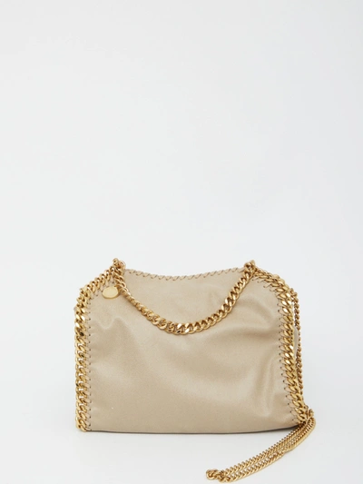 Shop Stella Mccartney Falabella Mini Tote Bag In Ivory