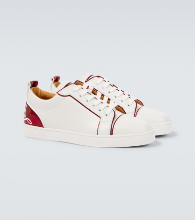 Christian Louboutin Sneakers aus Leder - Weiß - Größe 42 - 16584571
