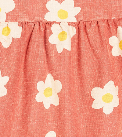 花卉棉质连衣裙