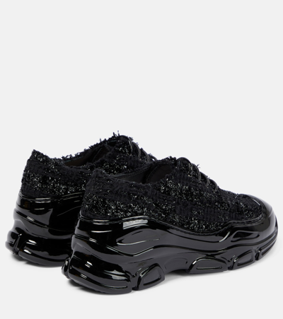 Simone Rocha Embellished Low-top Sneakers In Black
