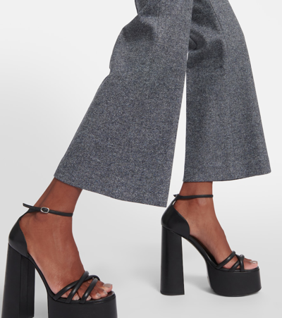 Altuzarra Weite Hose Fossett Aus Einem Wollgemisch In Grey