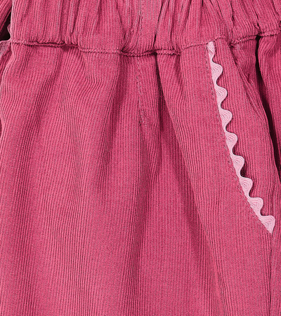 Louise Misha Virginia Corduroy Shorts In Purple