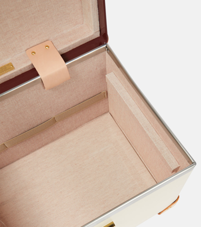 Globe-trotter Safari Vanity Case In Safari Ivory