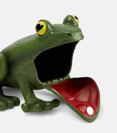 Jw Anderson Frog Clutch Bag In Green