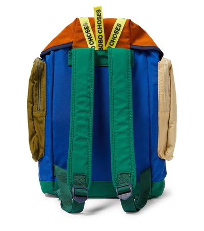 Shop Bobo Choses Logo Backpack In Multicoloured