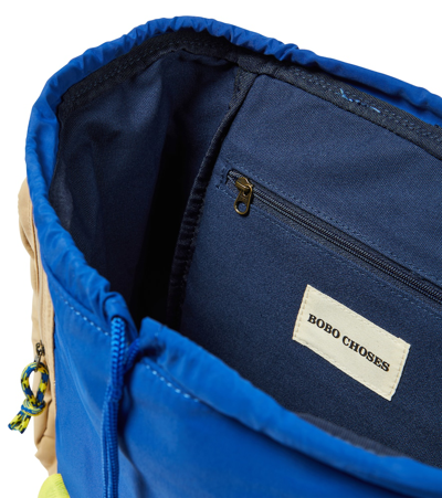 Shop Bobo Choses Logo Backpack In Multicoloured