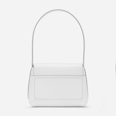 Shop Dolce & Gabbana Dg Logo Bag Shoulder Bag In White