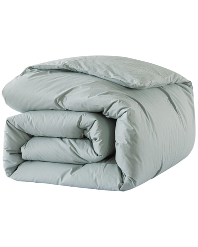 Shop Royal Velvet Tufted Down Alternative Comforter In Blue