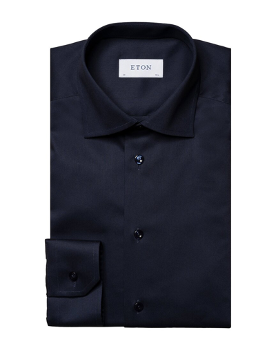 Shop Eton Contemporary Fit Shirt In Blue