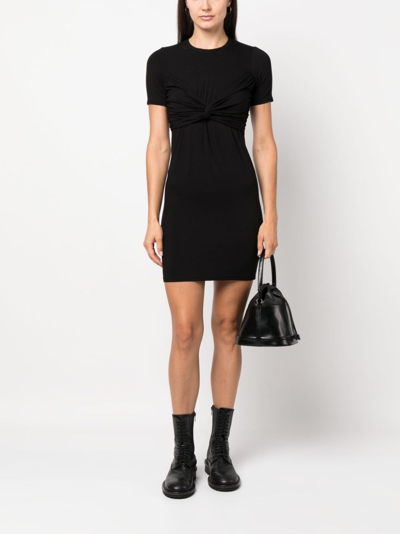 Zadig & Voltaire Mara Draped Dress In Black