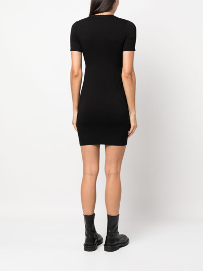 Zadig & Voltaire Mara Draped Dress In Black