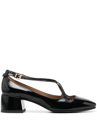 Shop Roberto Festa Actress 45mm Leather Pumps In Black