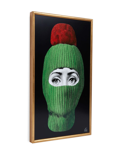 Shop Fornasetti Lux Gstaad Wooden Panel In Green