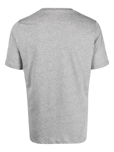 Shop Cenere Gb Mélange-effect Cotton T-shirt In Grey