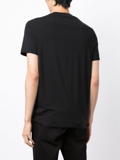 Shop Tom Ford Crew-neck Jersey T-shirt In Black