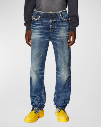 Shop Diesel Men's D-pend-s Dark-wash Denim Jeans