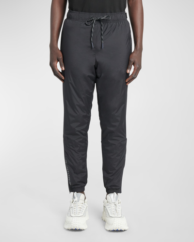 Shop Moncler Genius Men's Knit Jogger Pants In Black