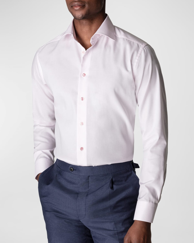 Shop Eton Men's Contemporary Fit Dress Shirt In Pink